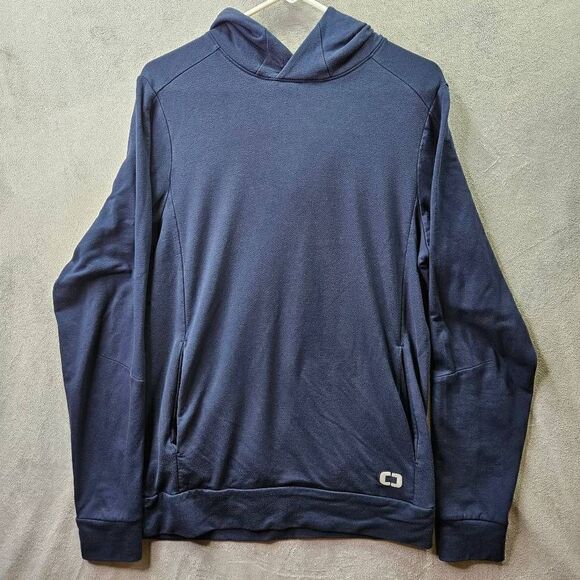 OGIO Hoodie Mens Medium Blue Endurance Luuma Pullover Sweatshirt - Picture 1 of 8